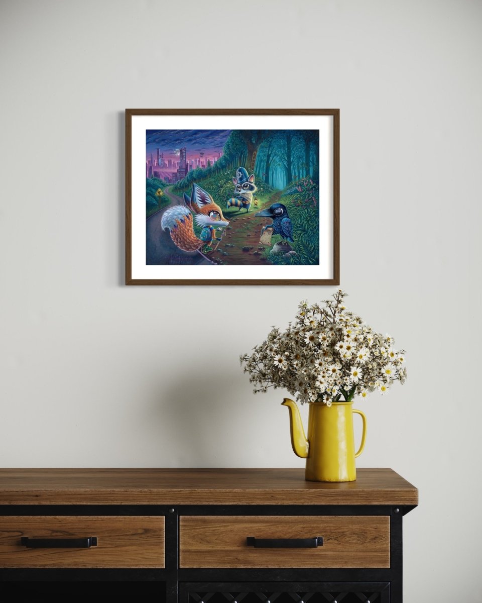 The Road Less Traveled - Manasses Art Studio - Manasses Art Studio