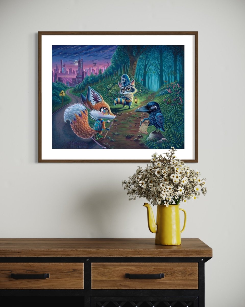 The Road Less Traveled - Manasses Art Studio - Manasses Art Studio