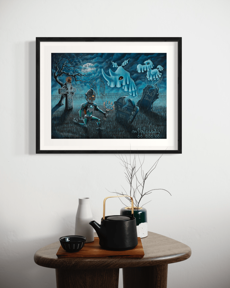 A.I. Awakens | Fine Art Print - Manasses Art Studio - Manasses Art Studio