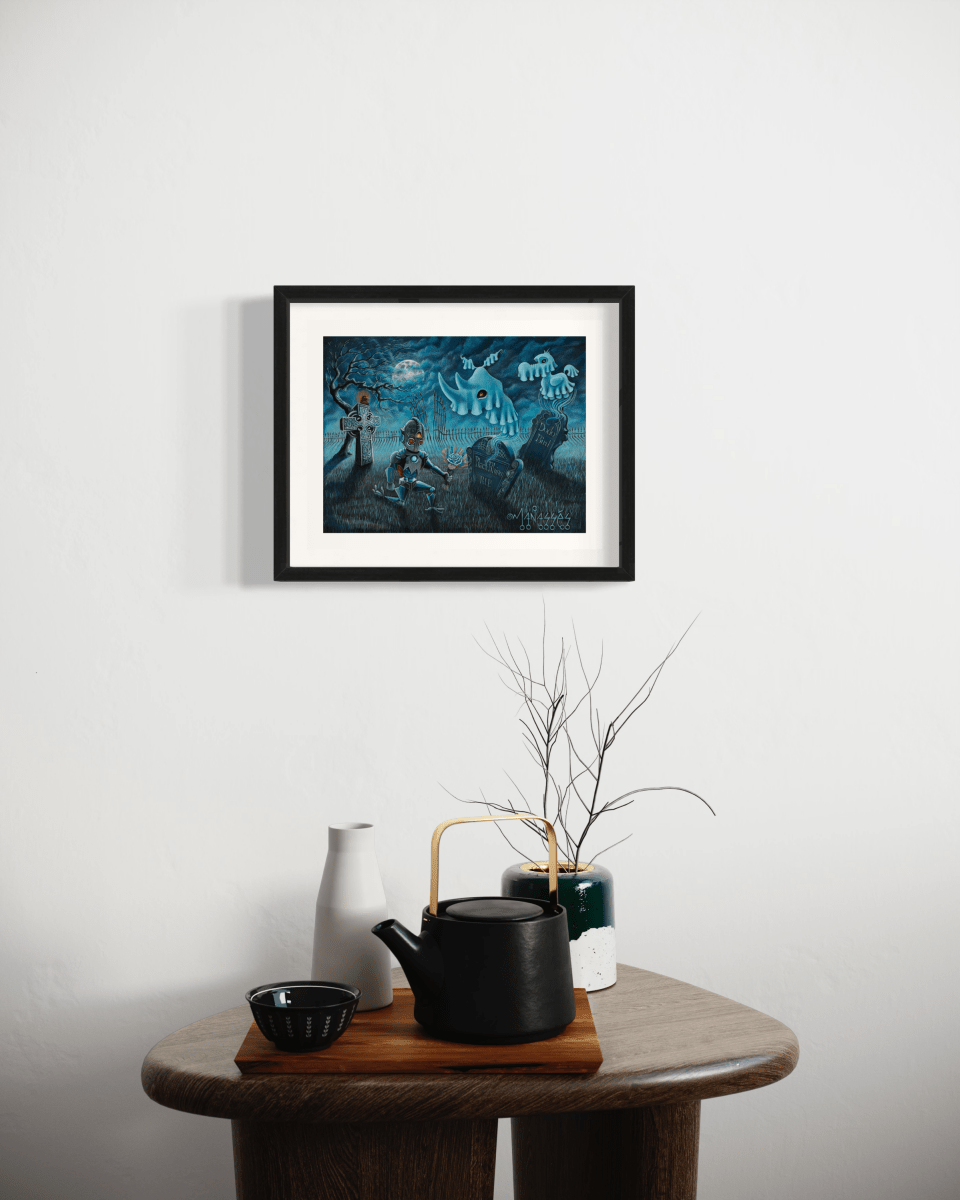 A.I. Awakens | Fine Art Print - Manasses Art Studio - Manasses Art Studio