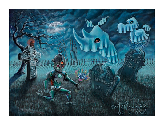 A.I. Awakens | Fine Art Print - Manasses Art Studio - Manasses Art Studio