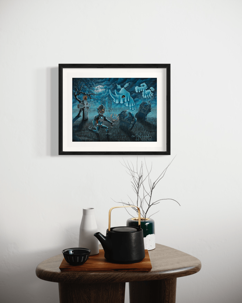 A.I. Awakens | Fine Art Print - Manasses Art Studio - Manasses Art Studio