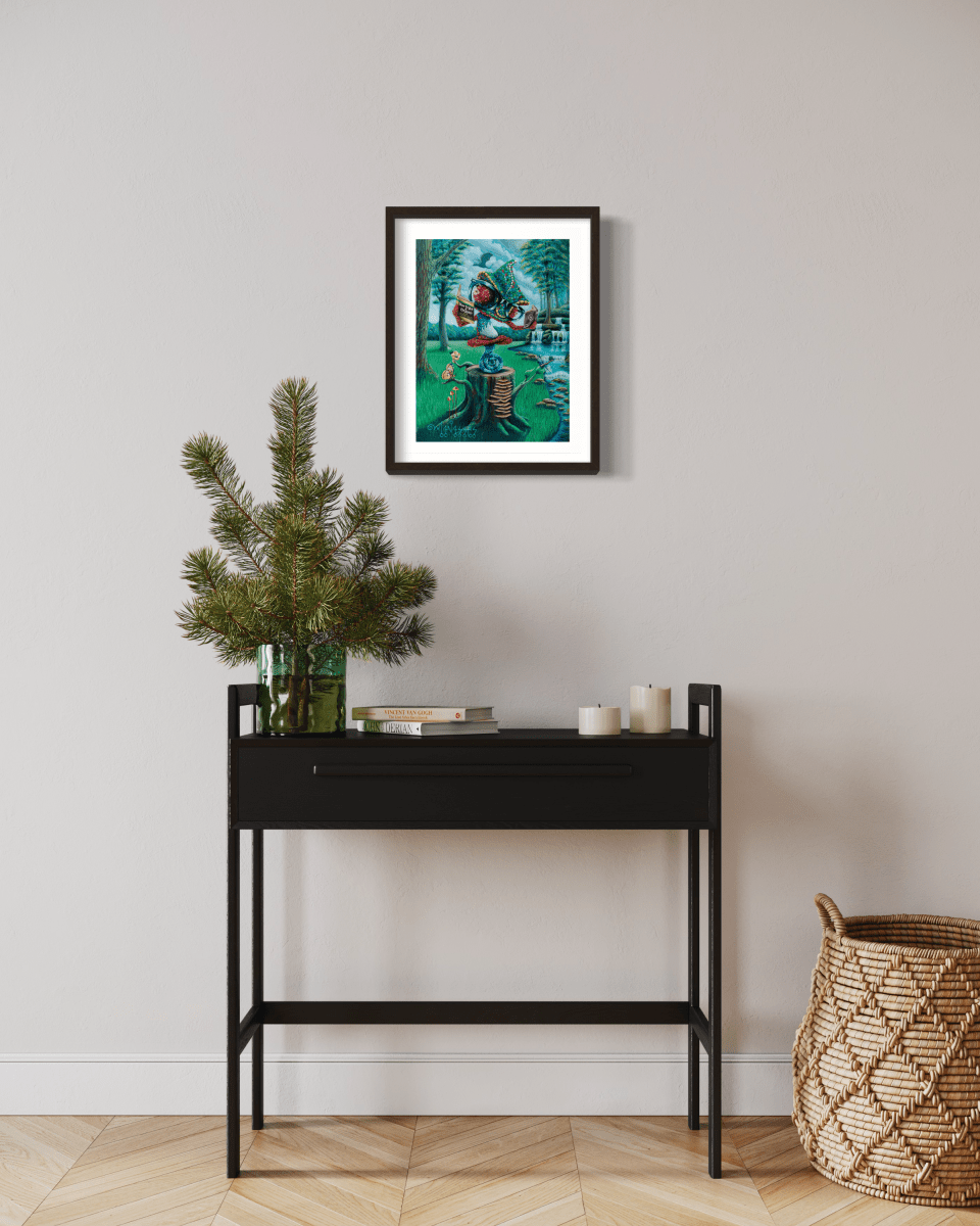 How to be a dragon (For Dummies) | Fine Art Print - Manasses Art Studio - Manasses Art Studio