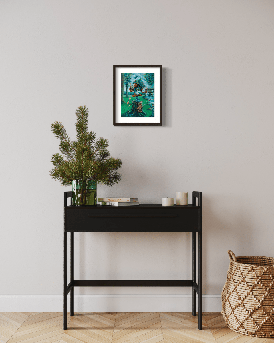 How to be a dragon (For Dummies) | Fine Art Print - Manasses Art Studio - Manasses Art Studio