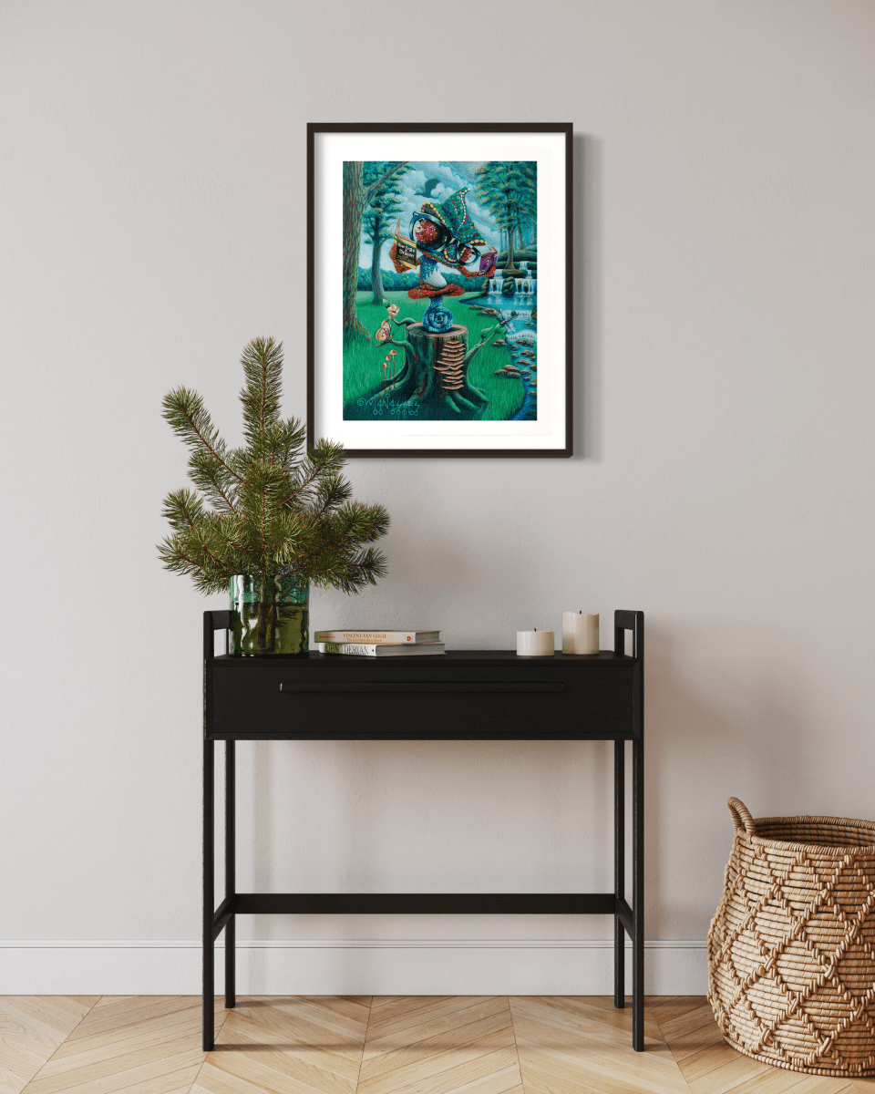 How to be a dragon (For Dummies) | Fine Art Print - Manasses Art Studio - Manasses Art Studio