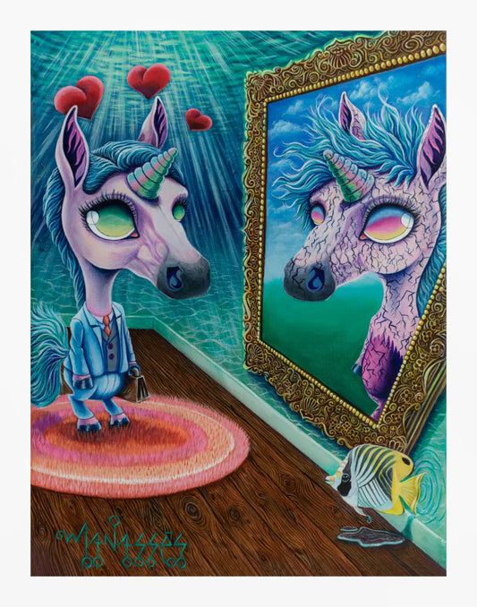 Oceans of Humility | Fine Art Print - Manasses Art Studio - Manasses Art Studio