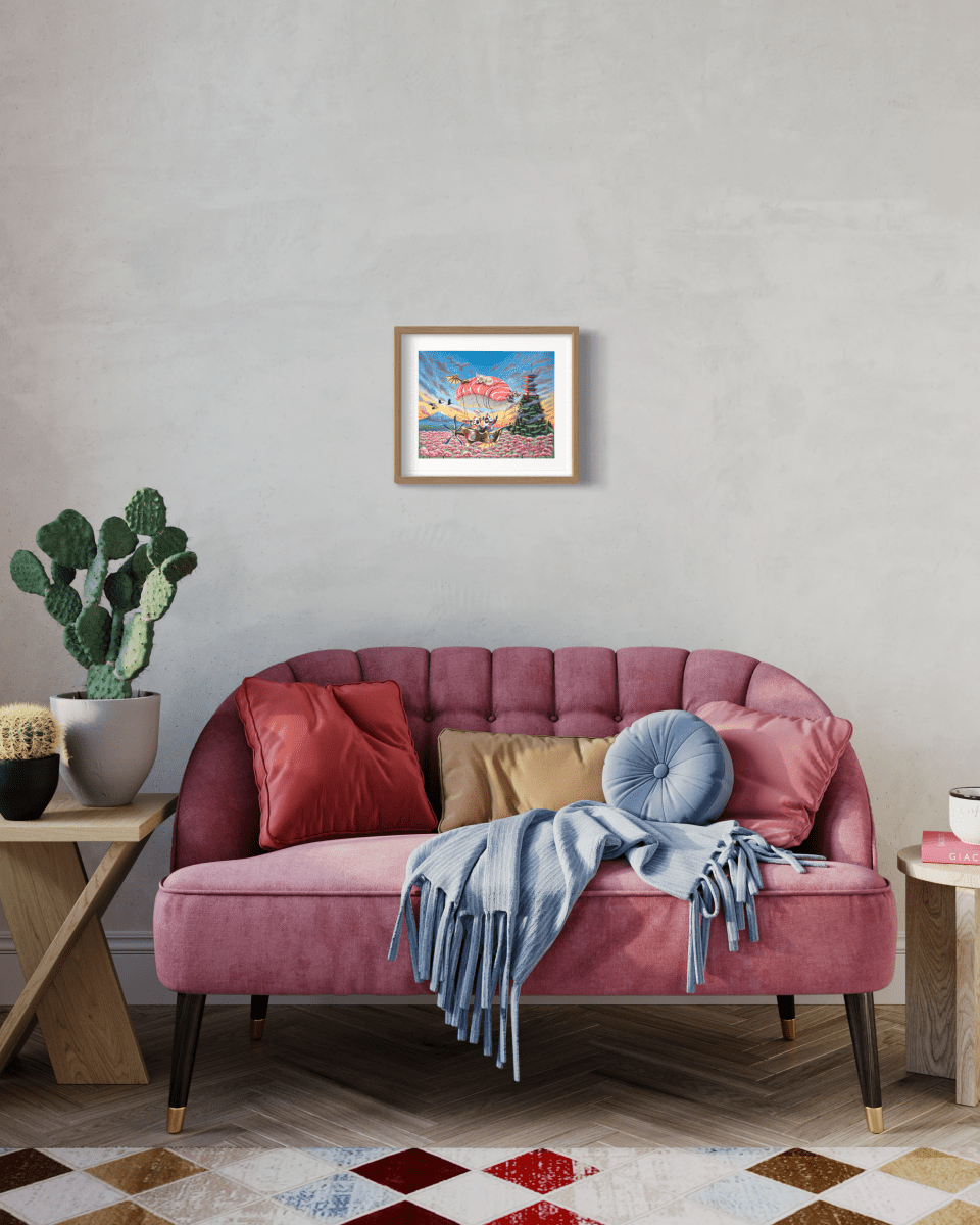 Off to Great Places | Fine Art Print - Manasses Art Studio - Manasses Art Studio