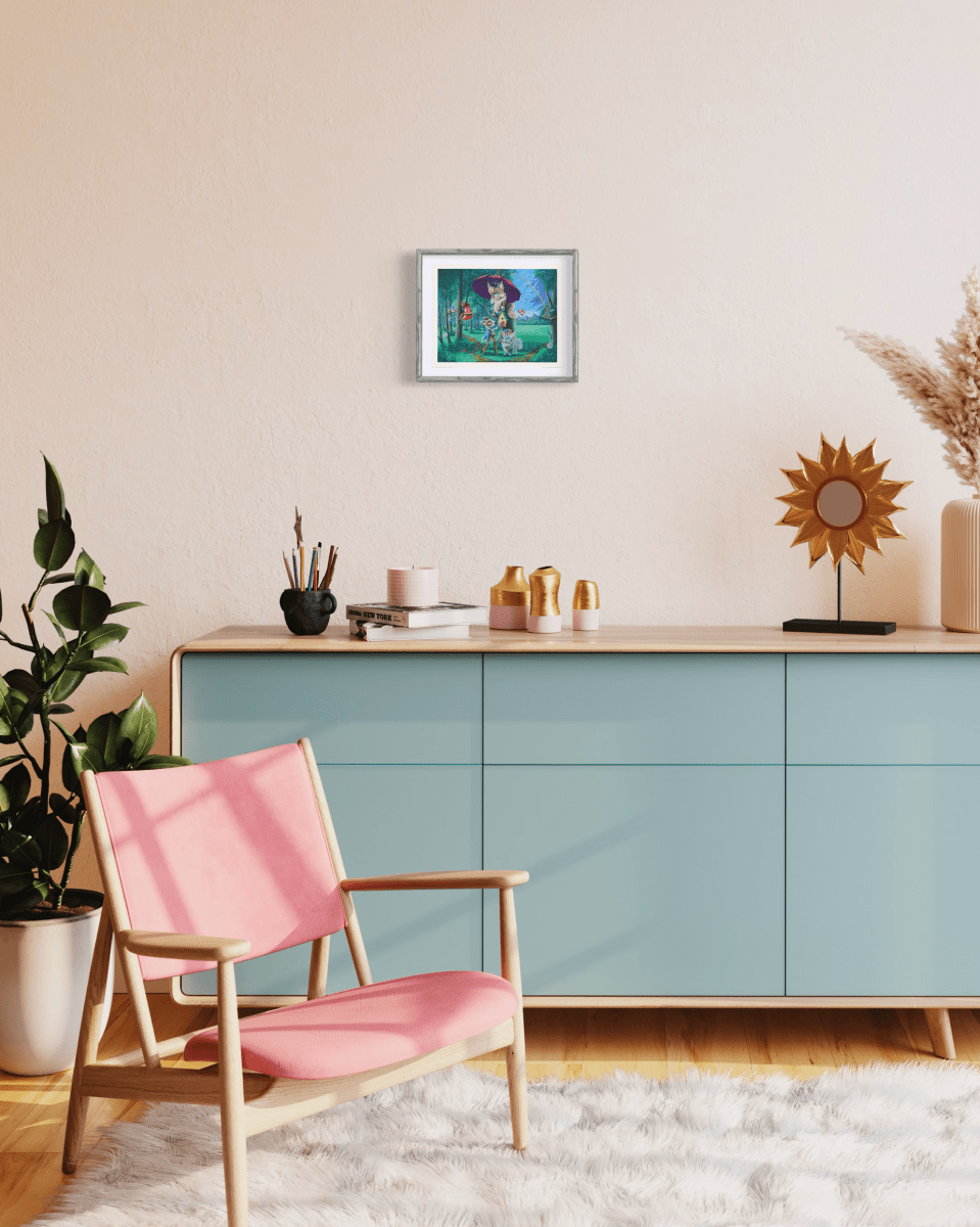 The Fab Birdhouse Makeover | Fine Art Print - Manasses Art Studio - Manasses Art Studio