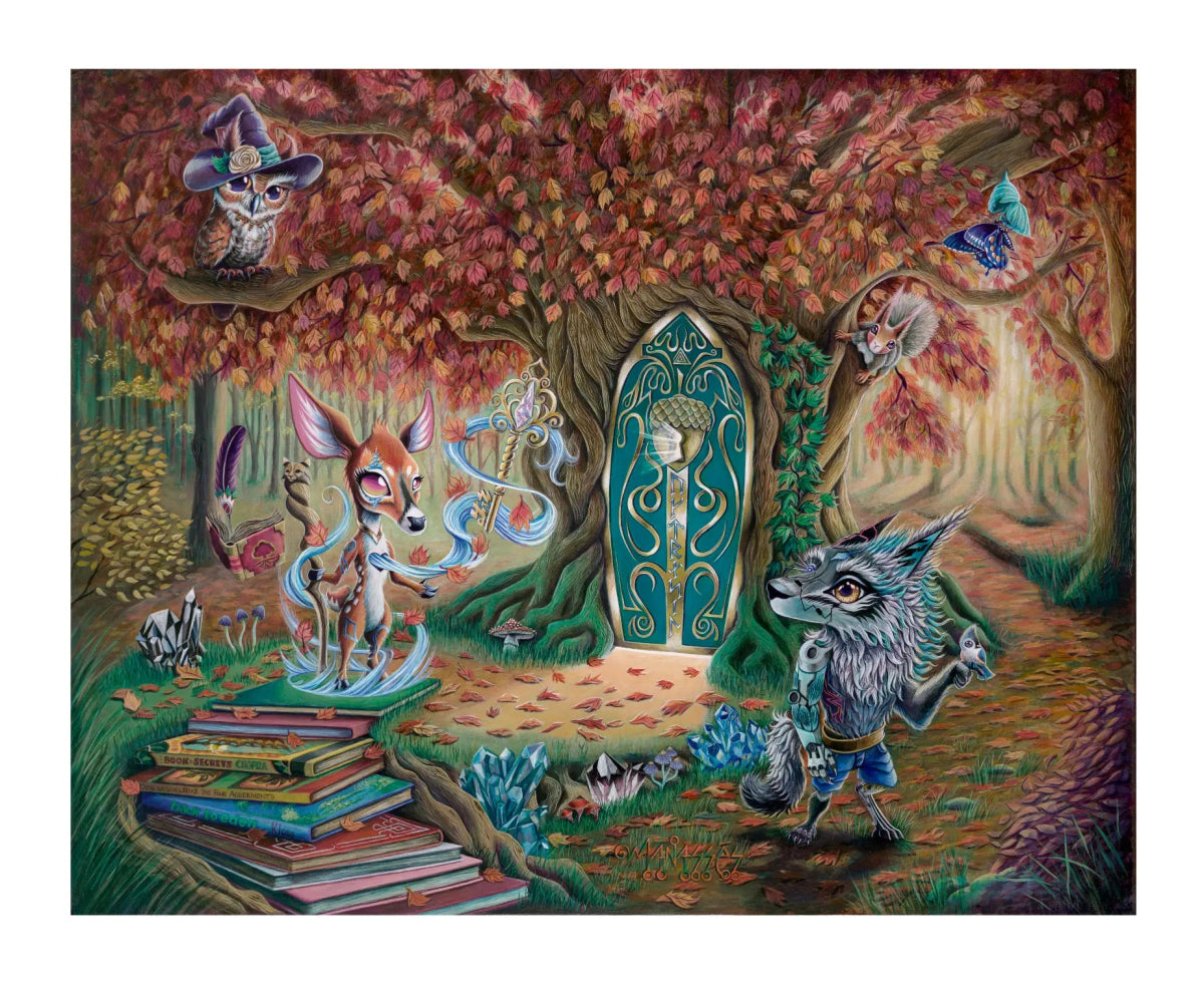 The Keybearer’s Destiny | Fine Art Print | Fine Art Print - Manasses Art Studio - Manasses Art Studio