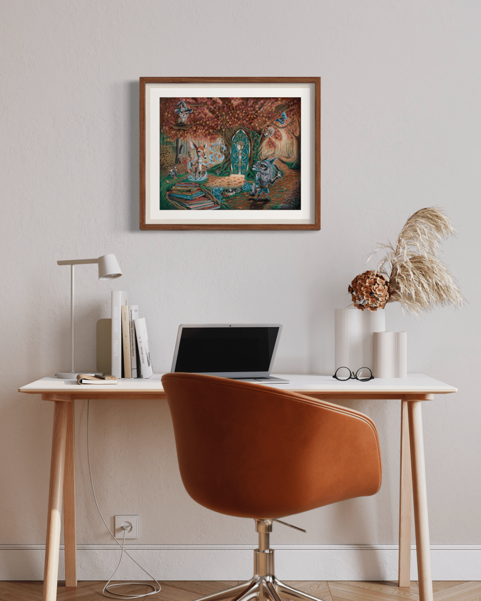 The Keybearer’s Destiny | Fine Art Print | Fine Art Print - Manasses Art Studio - Manasses Art Studio