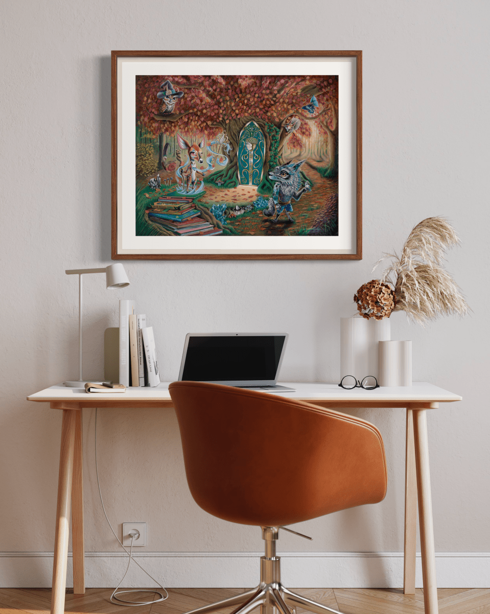 The Keybearer’s Destiny | Fine Art Print | Fine Art Print - Manasses Art Studio - Manasses Art Studio