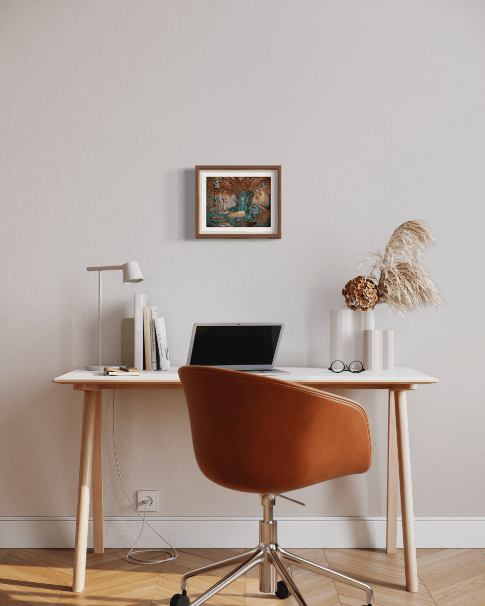 The Keybearer’s Destiny | Fine Art Print | Fine Art Print - Manasses Art Studio - Manasses Art Studio