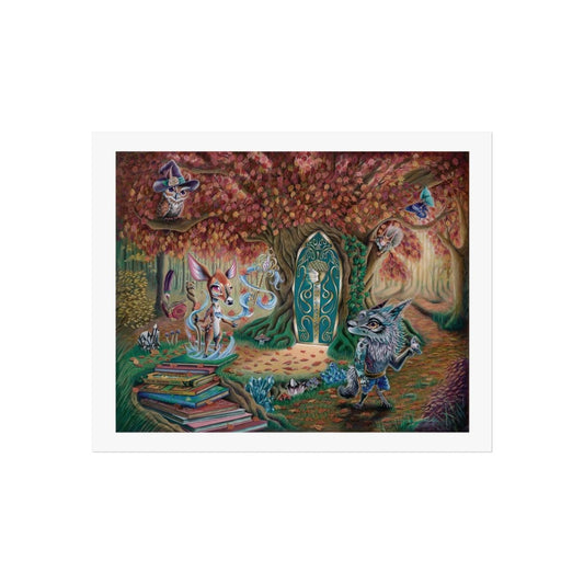 The Keybearer's Destiny - Poster - Manasses Art Studio - Manasses Art Studio