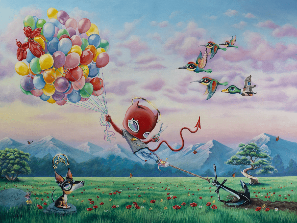 What a feeling looks like | Fine Art Print - Manasses Art Studio - Manasses Art Studio