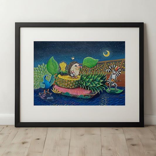 Pineapple Parade - Art Print